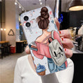 Fashion Beautiful Girl Pattern Case For iPhone