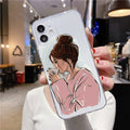 Fashion Beautiful Girl Pattern Case For iPhone