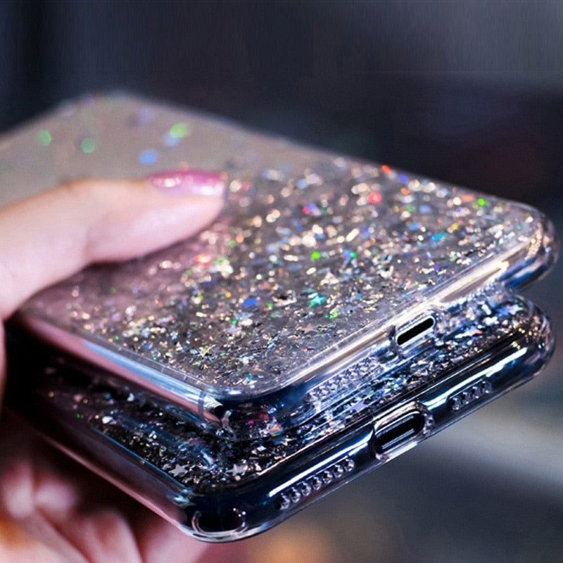 Bling Glitter Star Case For Samsung Galaxy