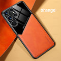 Magnetic Leather Cover For Samsung Galaxy TPU Soft Frame Shockproof