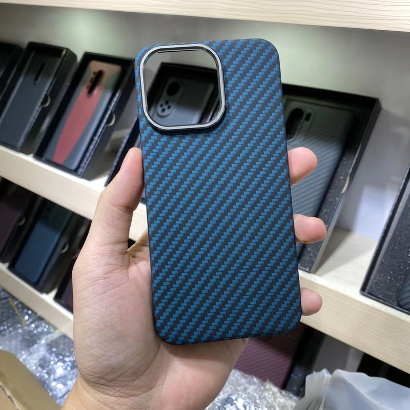 Real Carbon Fibre Phone Case For iPhone