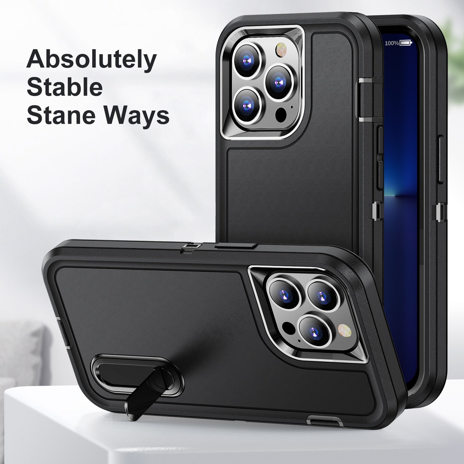 Heavy Armor Shockproof Defend Case For iPhone