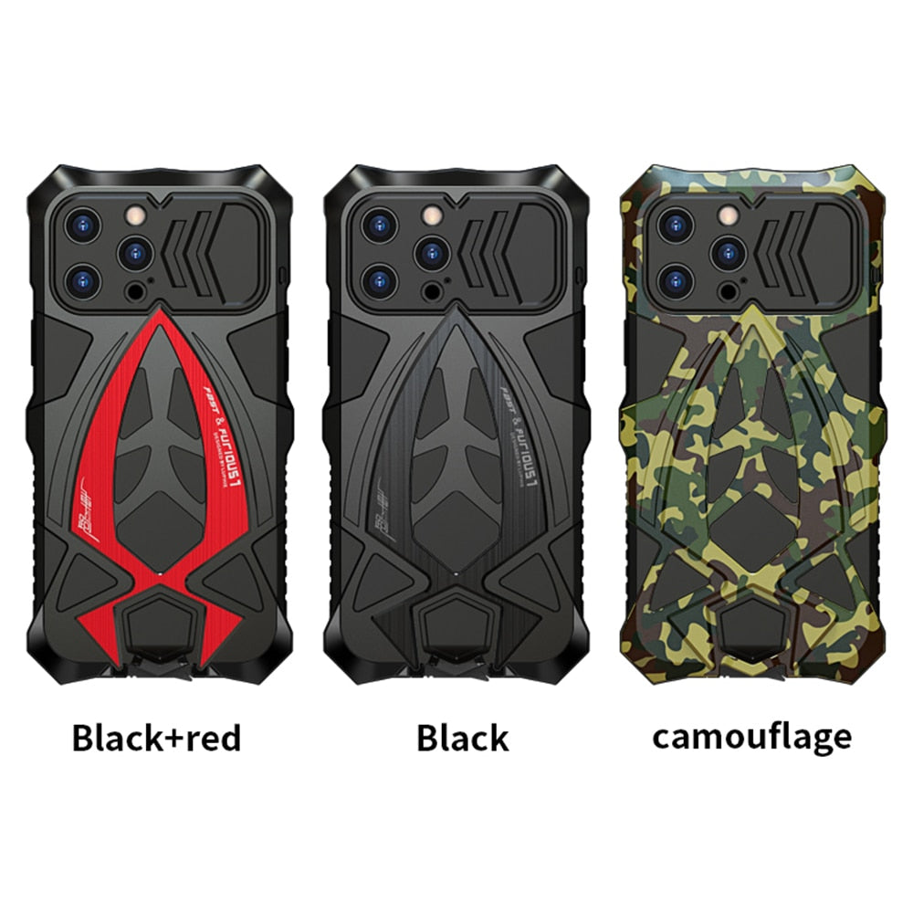 Military Shockproof Rubber Full Rugged Cover With Protector