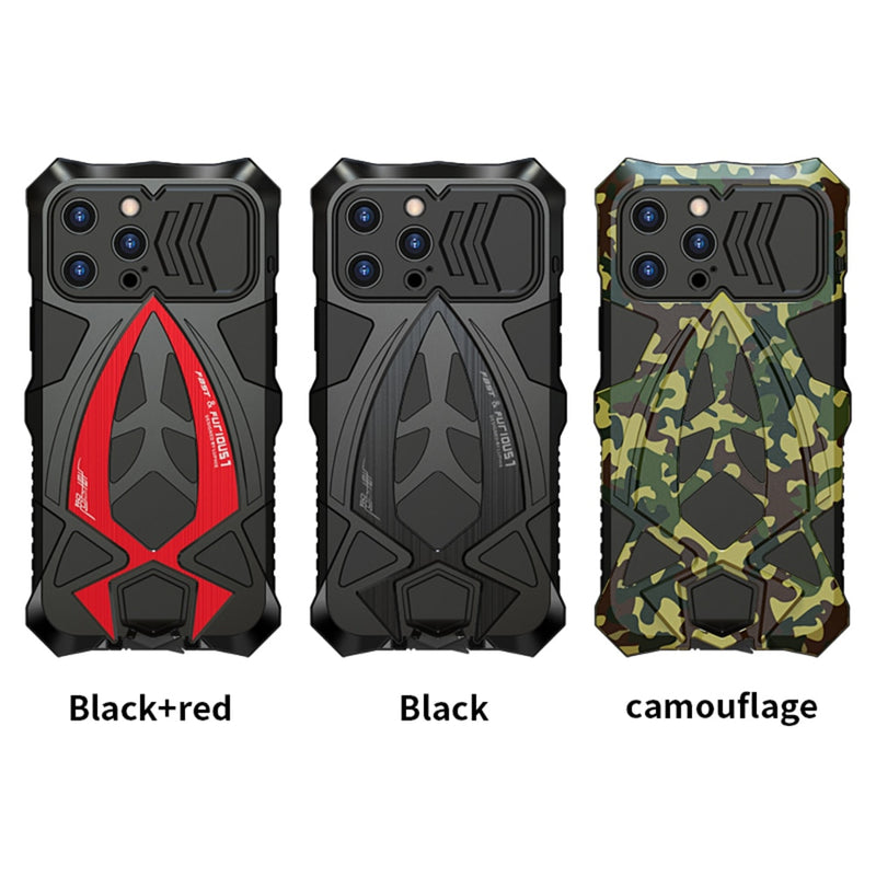Military Shockproof Rubber Full Rugged Cover With Protector