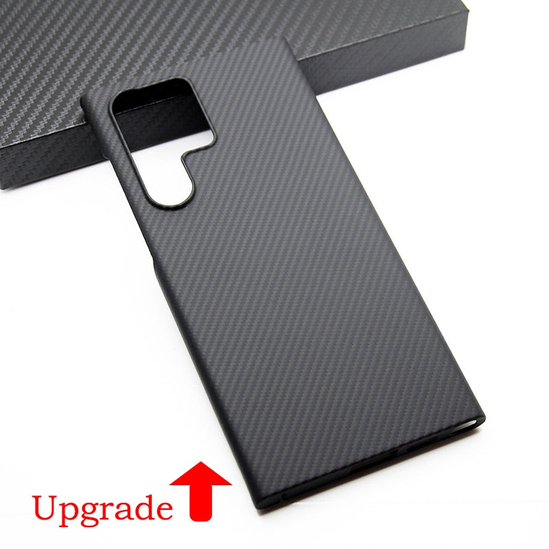 Carbon fibre phone case For Samsung Galaxy