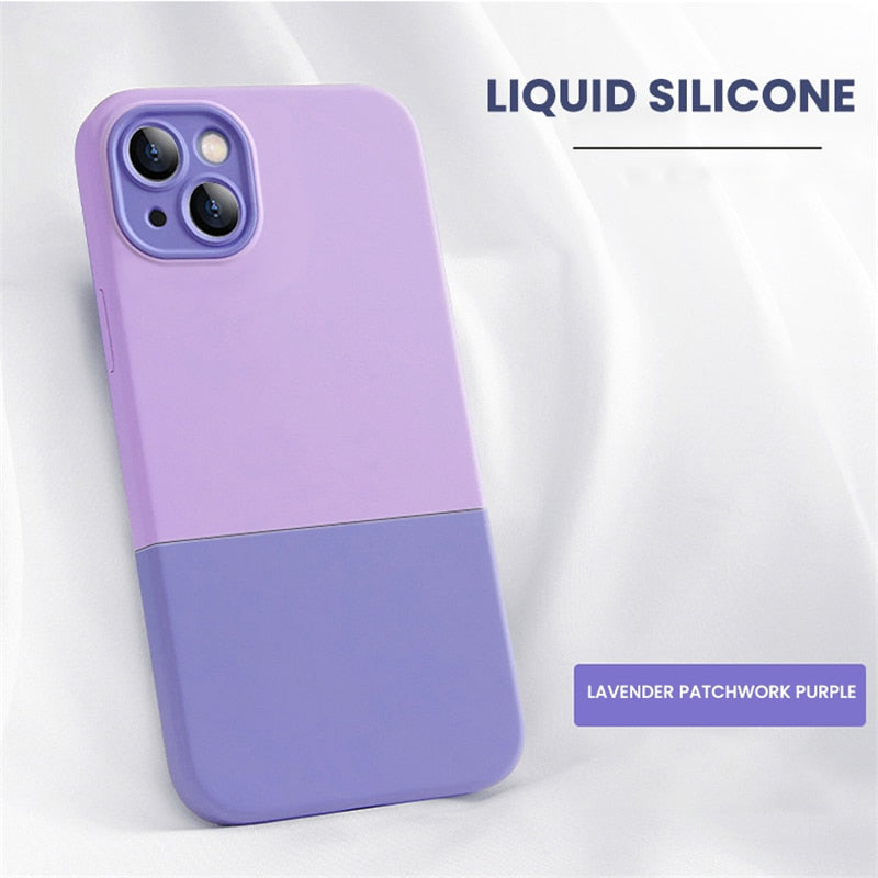 Shockproof Silicone Bumper Phone Case For iPhone