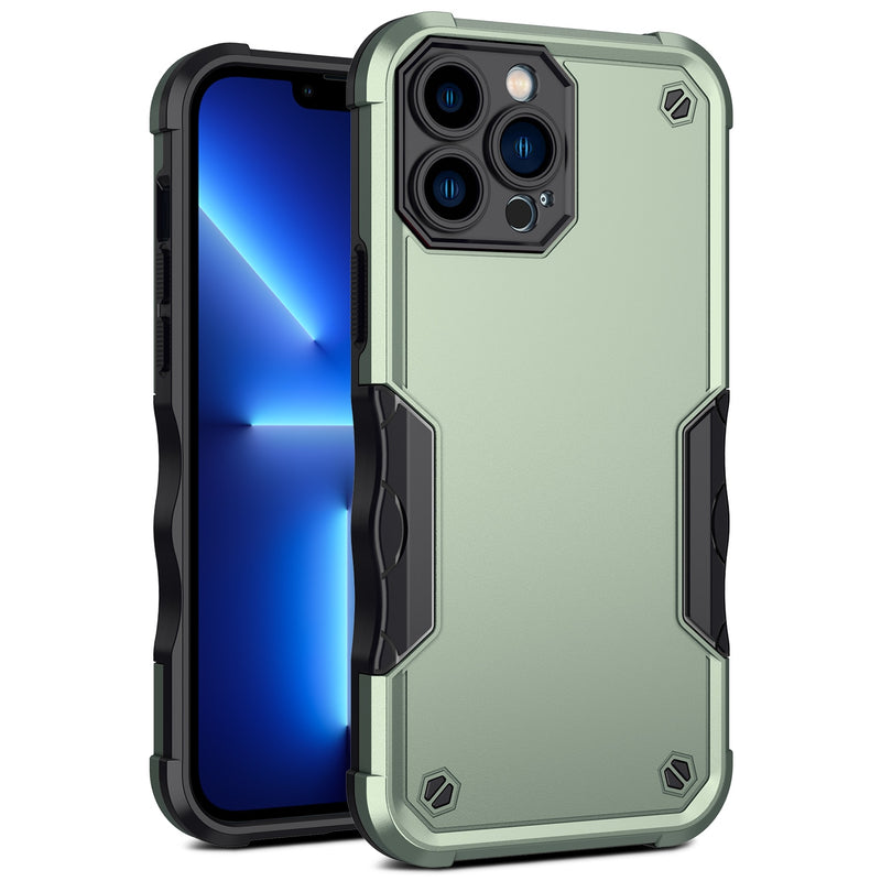Rugged Armor Shockproof Case For iPhone