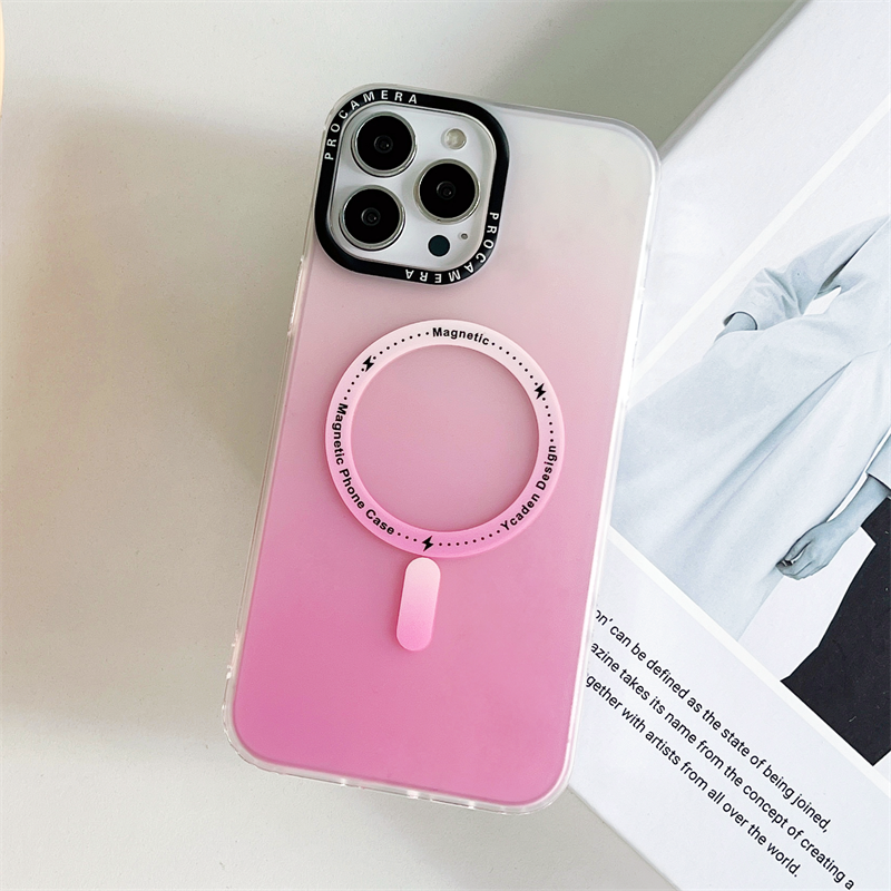 Translucent Gradient For MagSafe Magnetic Matte Case For iPhone