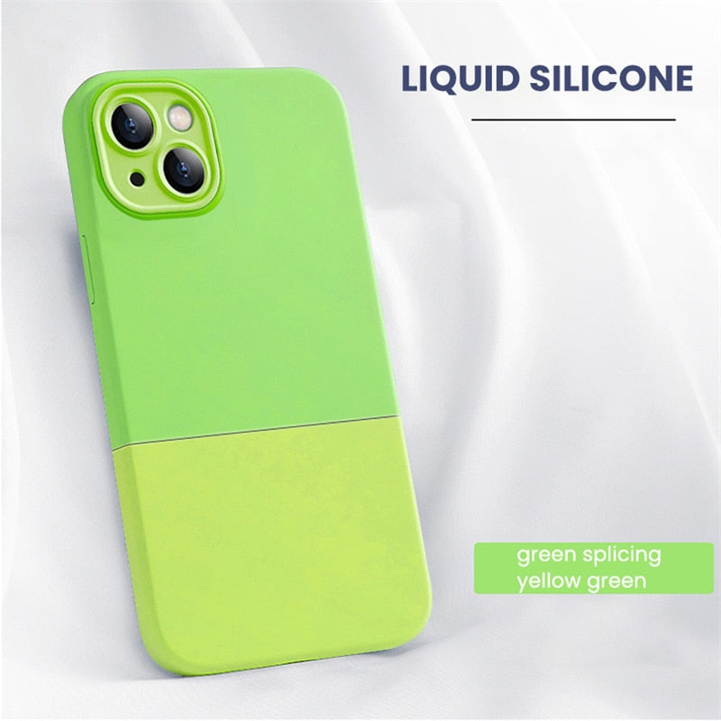 Shockproof Silicone Bumper Phone Case For iPhone