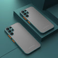 Luxury Shockproof Armour Matte Case For Samsung Galaxy