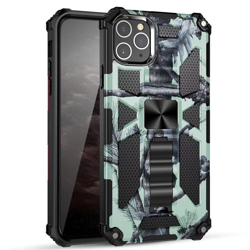 Camouflage Rugged Armor Shockproof Phone Case For iPhone