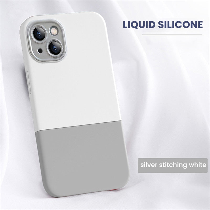 Shockproof Silicone Bumper Phone Case For iPhone