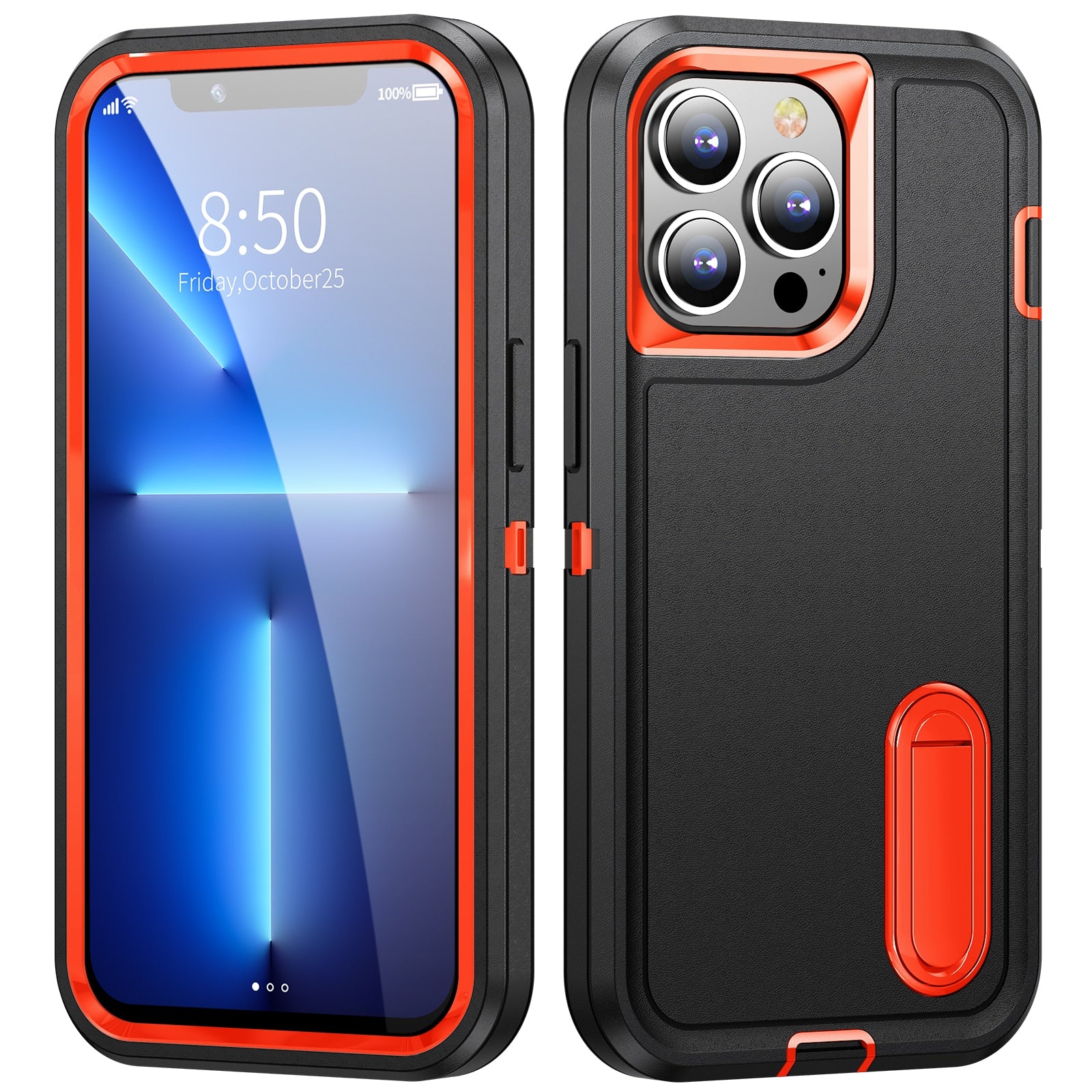 Heavy Armor Shockproof Defend Case For iPhone