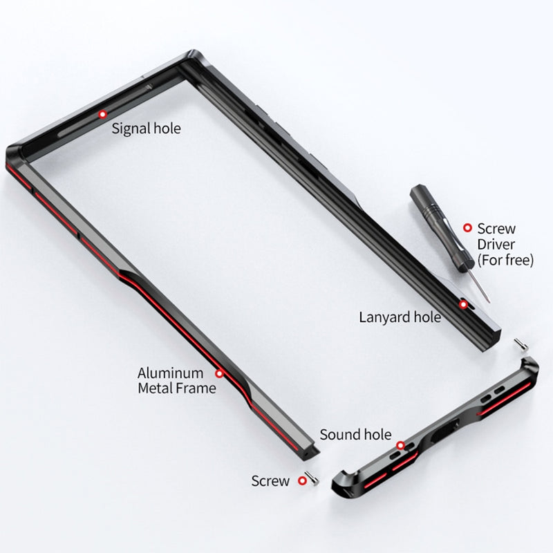 Original LUPHIE Metal Frame For Samsung Galaxy