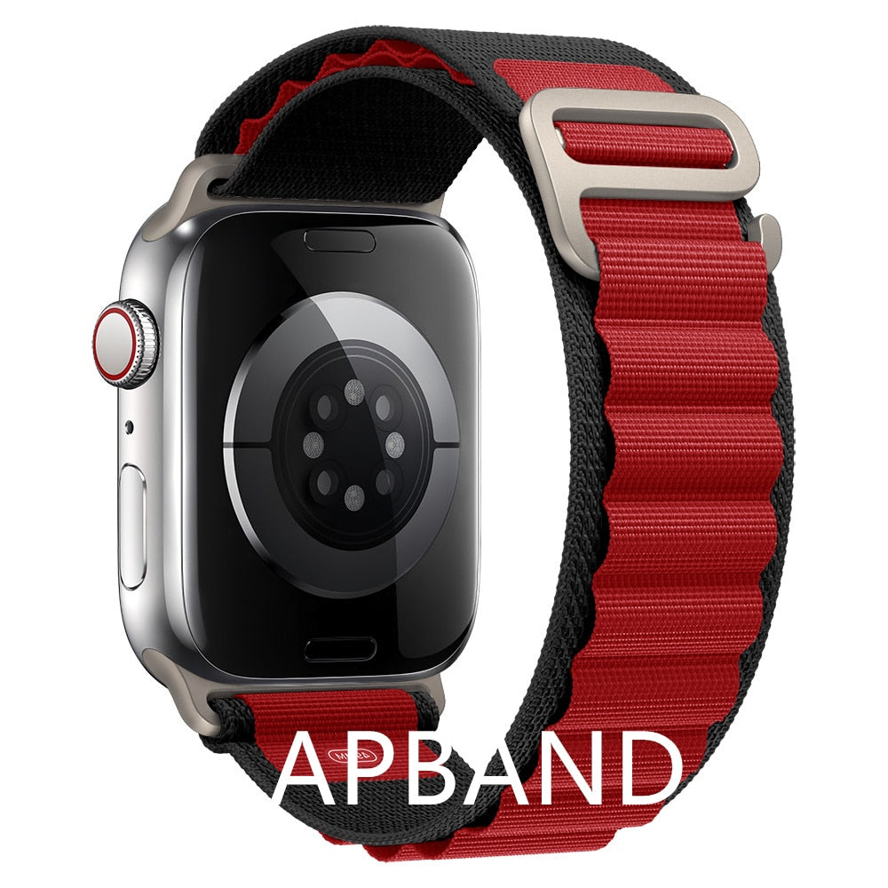 Alpine loop strap For apple watch band