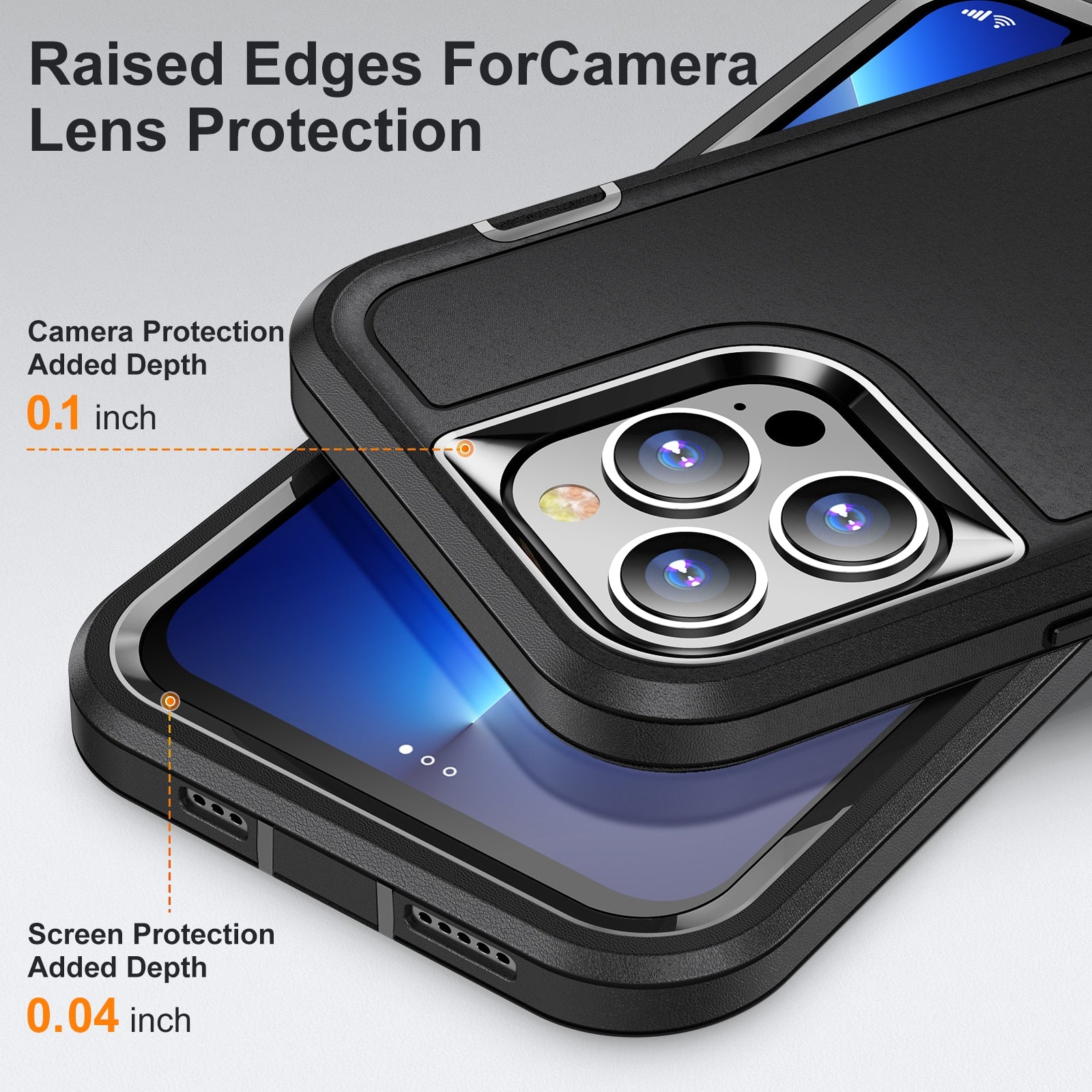 Heavy Armor Shockproof Defend Case For iPhone