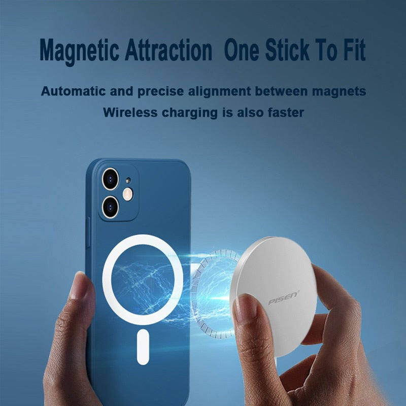 Liquid Soft MagSafe Silicone Shockproof Cover For iPhone
