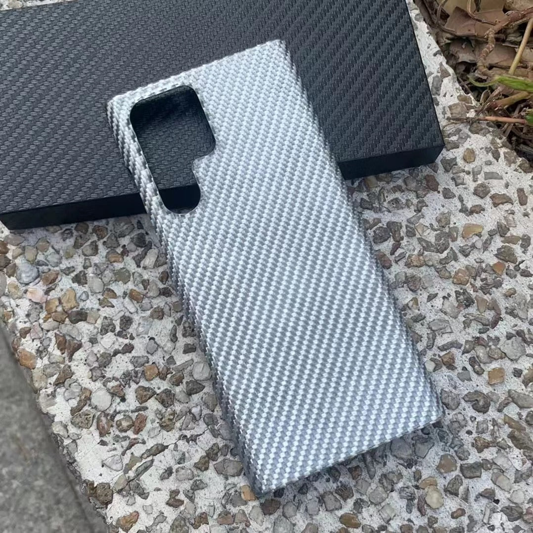 Carbon fibre phone case For Samsung Galaxy