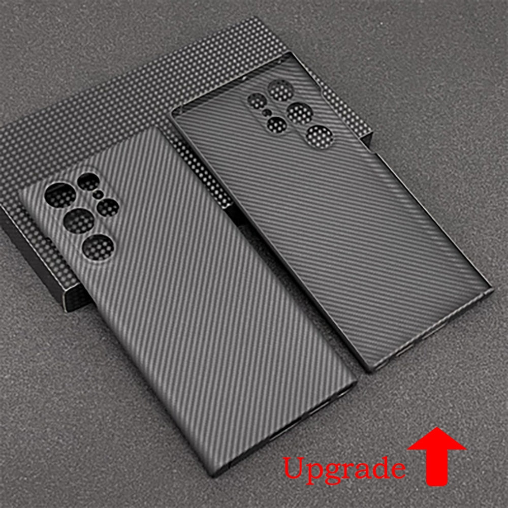 Carbon fibre phone case For Samsung Galaxy