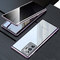 Anti-Peep Magnetic Double-Sided HD Tempered Glass Case For Samsung Galaxy