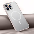 Luxury Frosted Acrylic Magnetic Case for iPhone