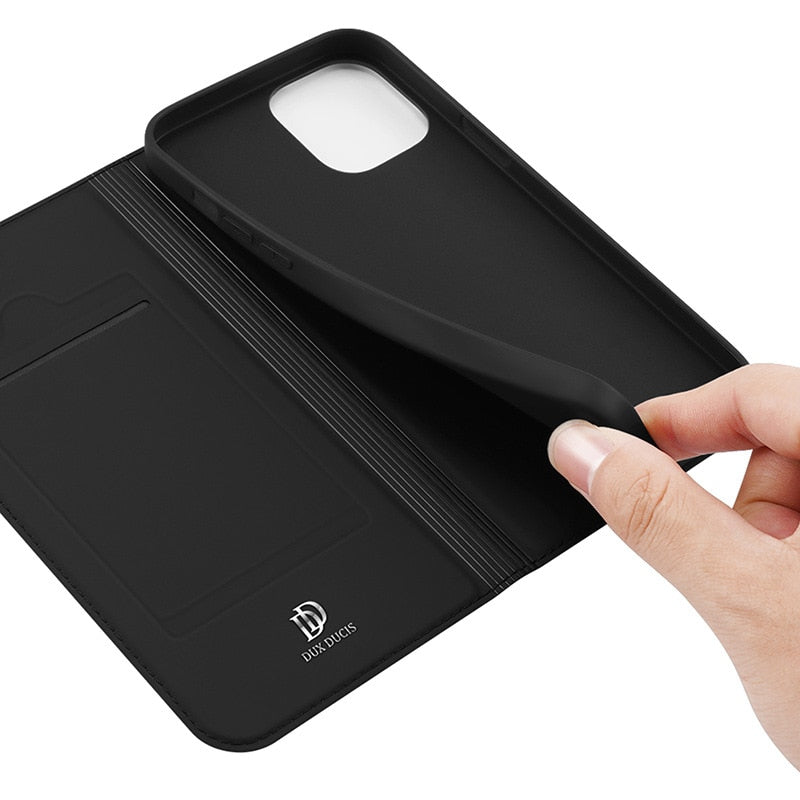 Original Dux Ducis Pu Leather Case For iPhone