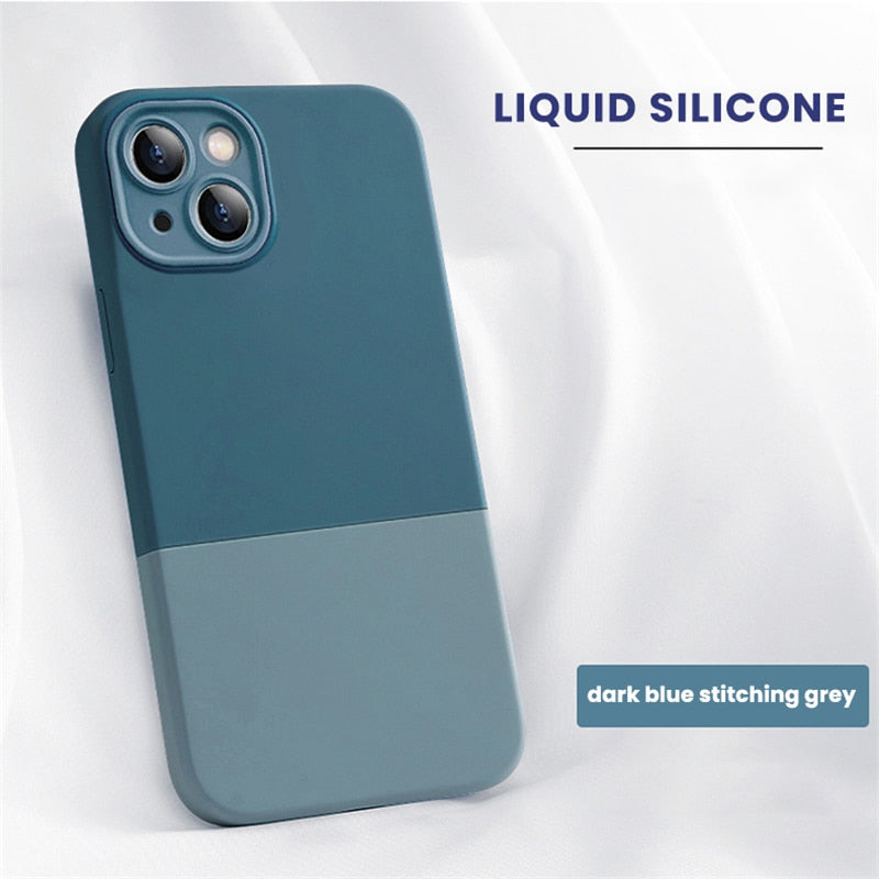 Shockproof Silicone Bumper Phone Case For iPhone