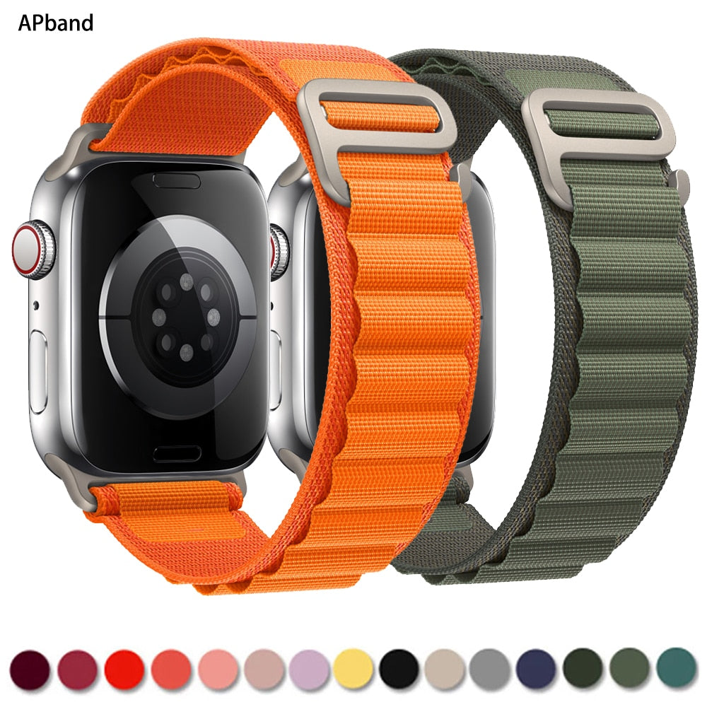 Alpine loop strap For apple watch band