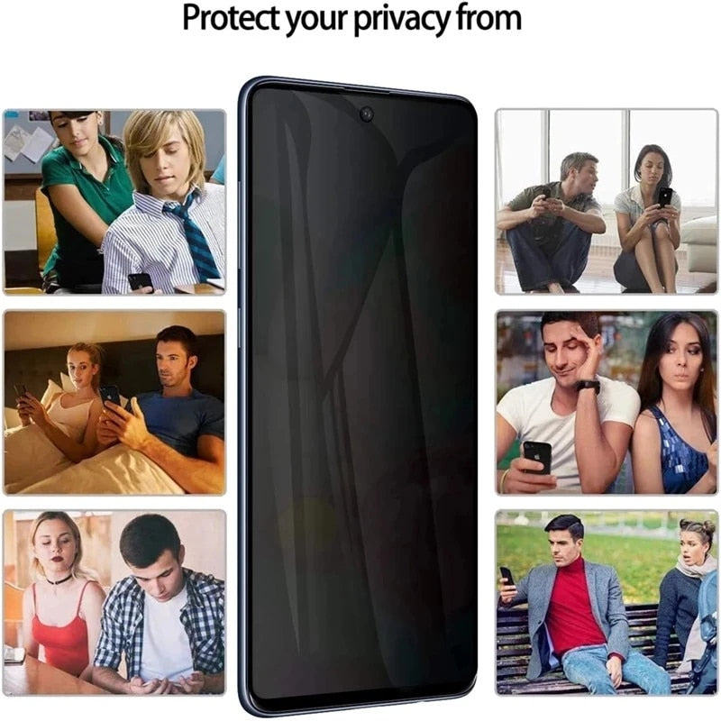 3D Full Curved Privacy Screen Protector For Samsung Galaxy