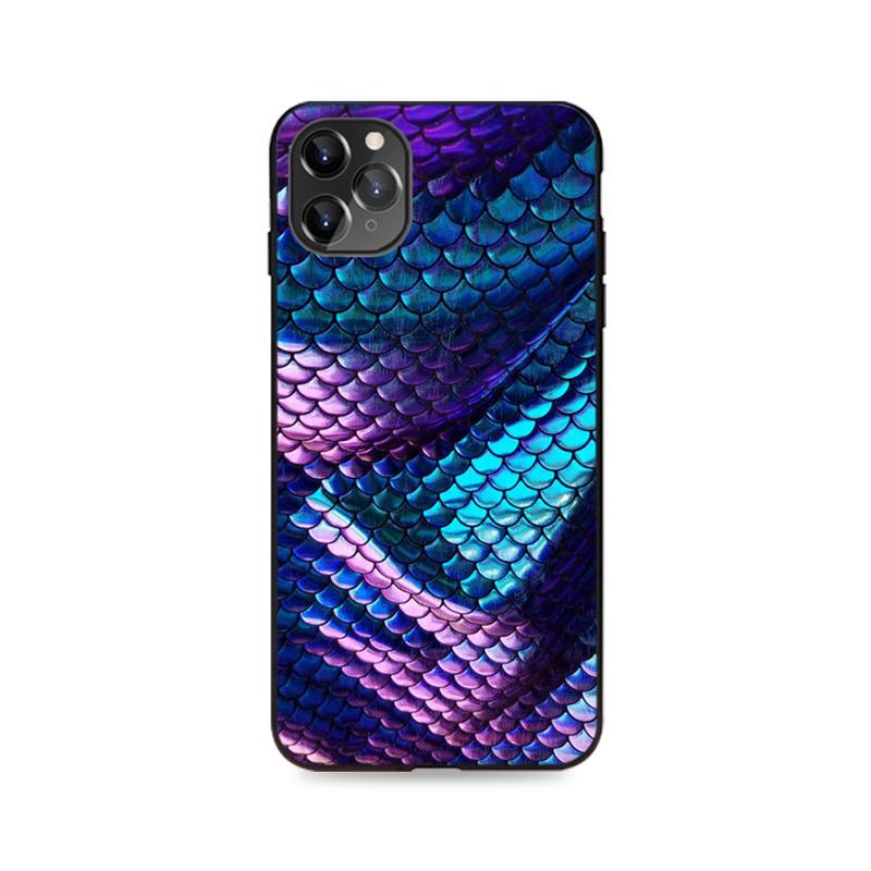 Snake Skin Print Animal Phone Case for iPhone