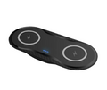 2 in 1 20W Dual Seat Qi Wireless Charger - Carbon Cases