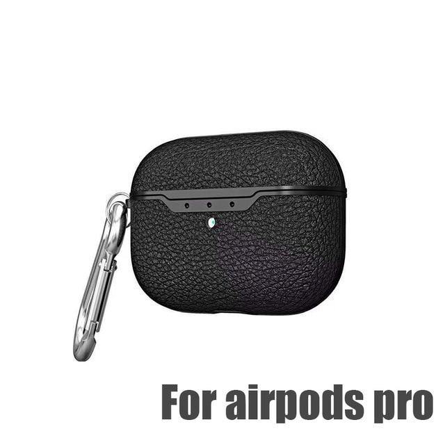 Carbon Fibre Texture Design TPU Soft Shell Case For AirPods - Carbon Cases