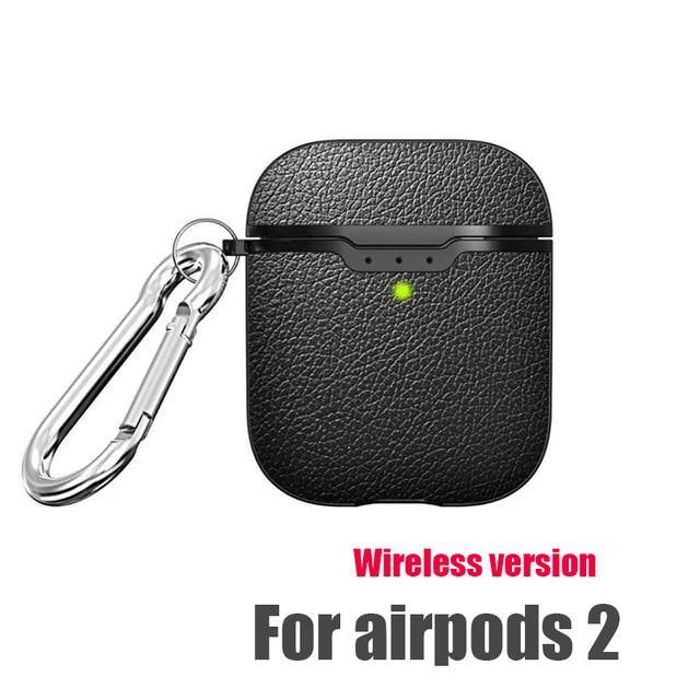 Carbon Fibre Texture Design TPU Soft Shell Case For AirPods - Carbon Cases