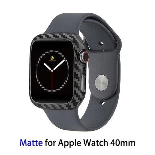 MONOCARBON - Slim Genuine Carbon Fibre Case for Apple Watch - Carbon Cases