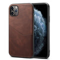 Leather Card Holder Phone Wallet Case For iPhone - Carbon Cases