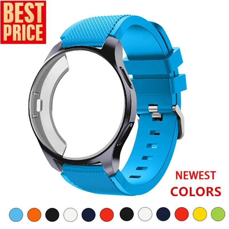 Silicone Case + Band For Samsung Galaxy Watch - Carbon Cases