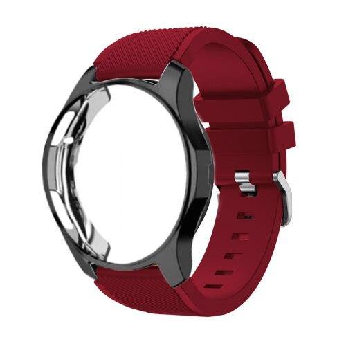 Silicone Case + Band For Samsung Galaxy Watch - Carbon Cases