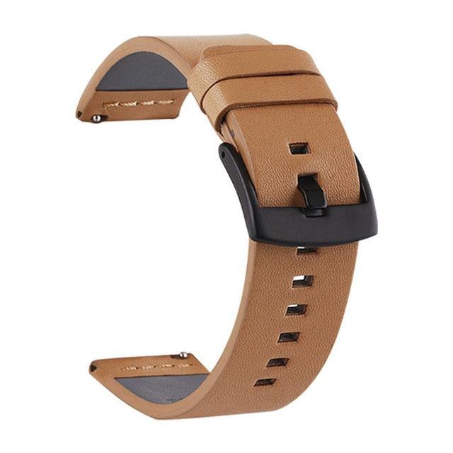 Genuine Leather Watch Band Strap for Samsung - Carbon Cases