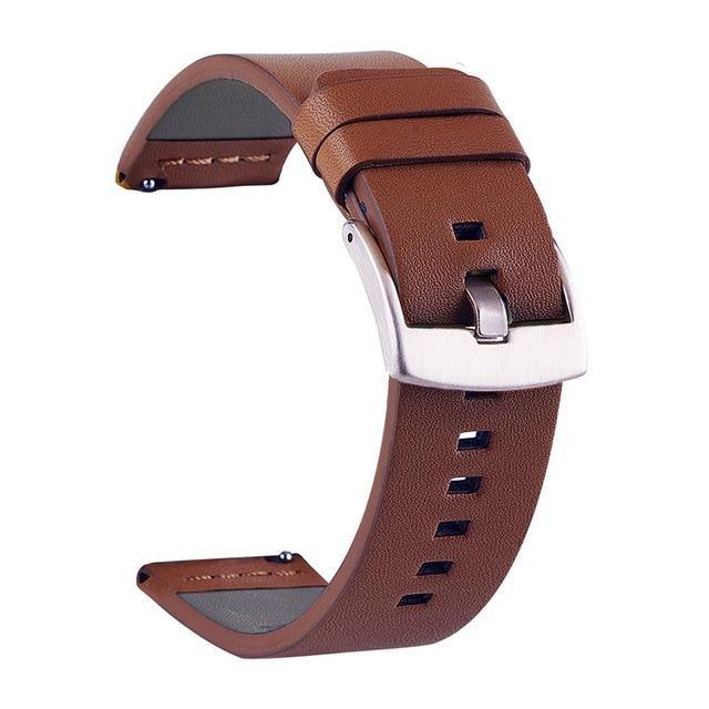 Genuine Leather Watch Band Strap for Samsung - Carbon Cases