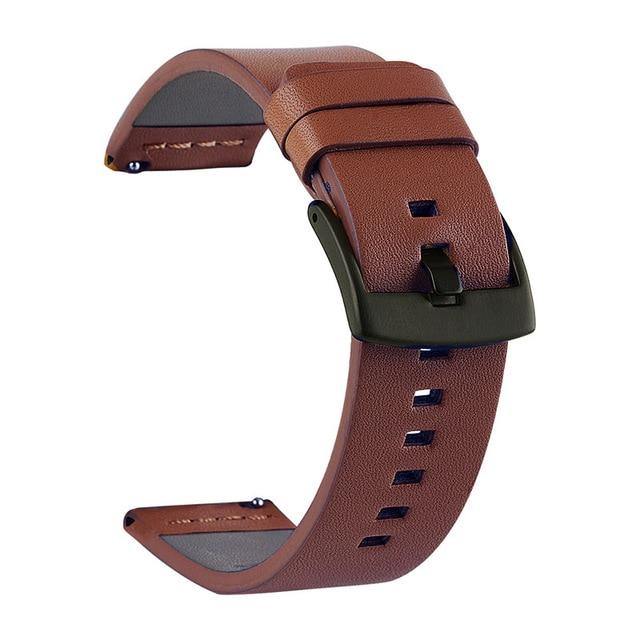 Genuine Leather Watch Band Strap for Samsung - Carbon Cases