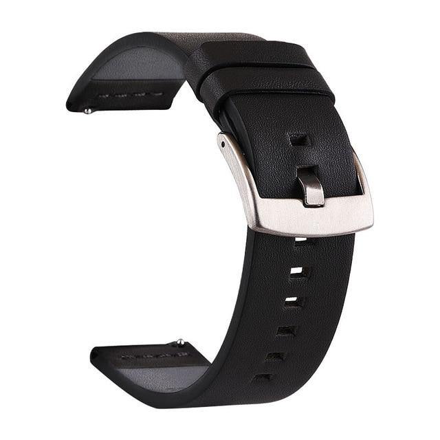 Genuine Leather Watch Band Strap for Samsung - Carbon Cases