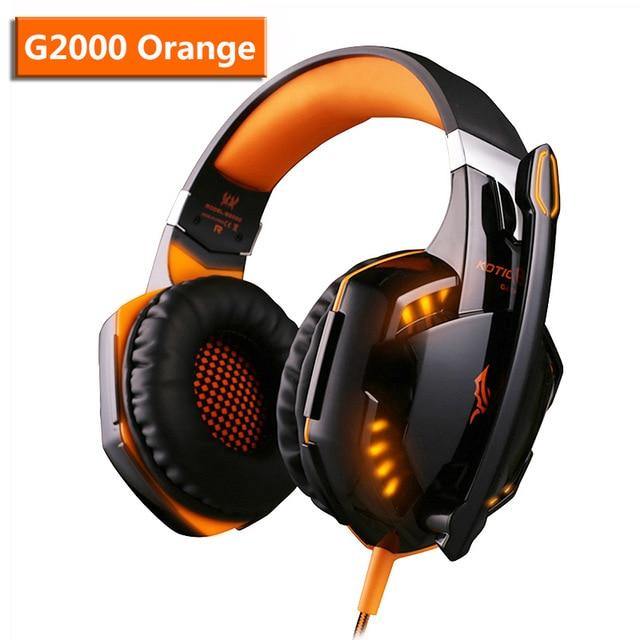 Wired Gaming Headset Headphones Surround Sound Deep Bass Stereo with Microphone - Carbon Cases