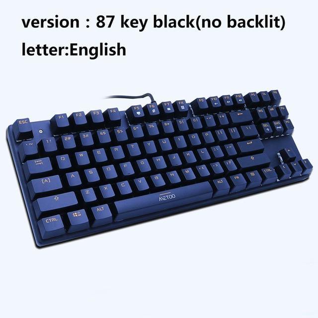 Mechanical Keyboard 87 Keys - Carbon Cases