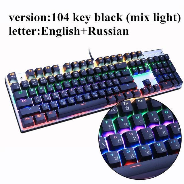 Mechanical Keyboard 87 Keys - Carbon Cases