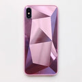 3D Diamond Mirror Case for iPhone - Carbon Cases