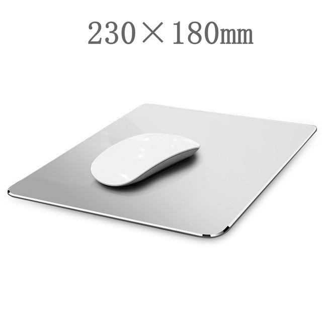 Metal Aluminium Mouse Pad Mat Waterproof Fast and Accurate Control - Carbon Cases