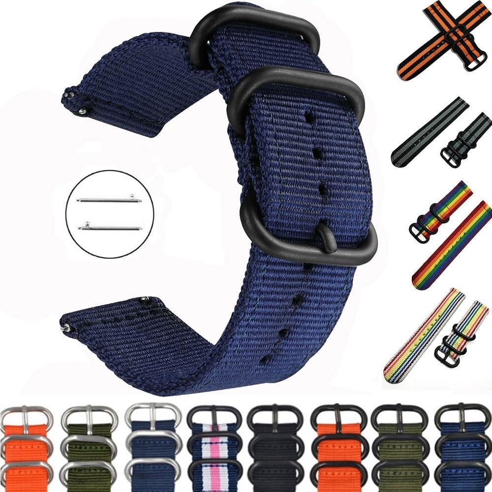 Samsung Galaxy Watch Sports Nylon Strap - Carbon Cases