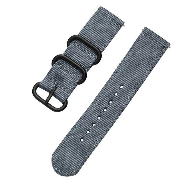 Samsung Galaxy Watch Sports Nylon Strap - Carbon Cases