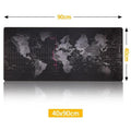 Large Mouse Pad - World Map - Carbon Cases