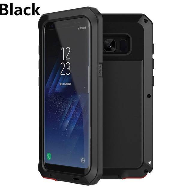 Luxury Armour Metal 360 Protection Case for Samsung Galaxy - Carbon Cases